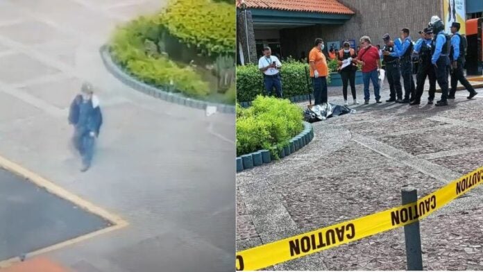 Hombre murió centro comercial