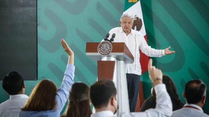 AMLO visita zona violencia