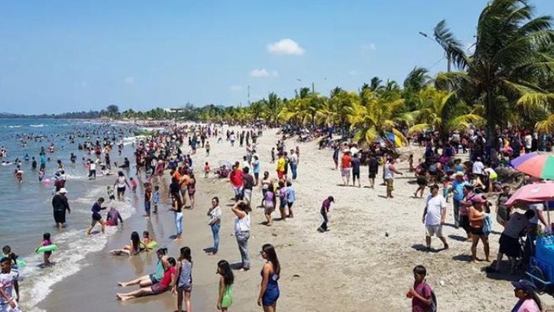 Turistas en Honduras