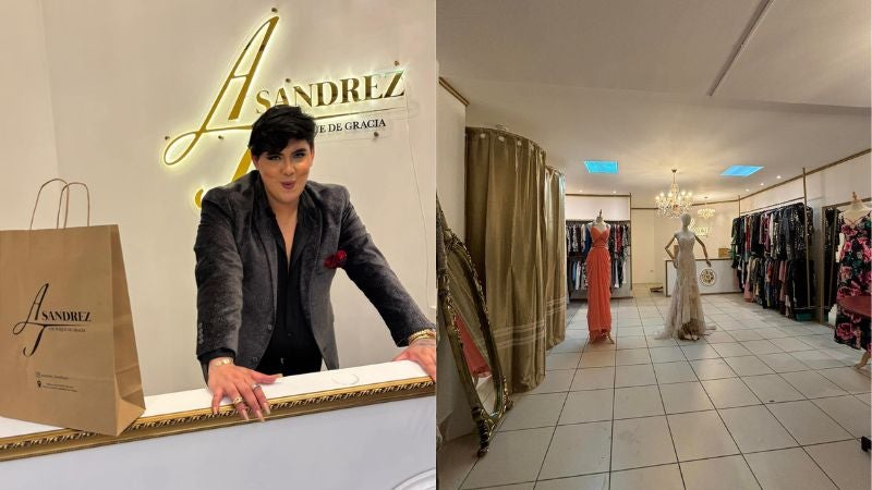 Antonio Sandrez inaugura boutique