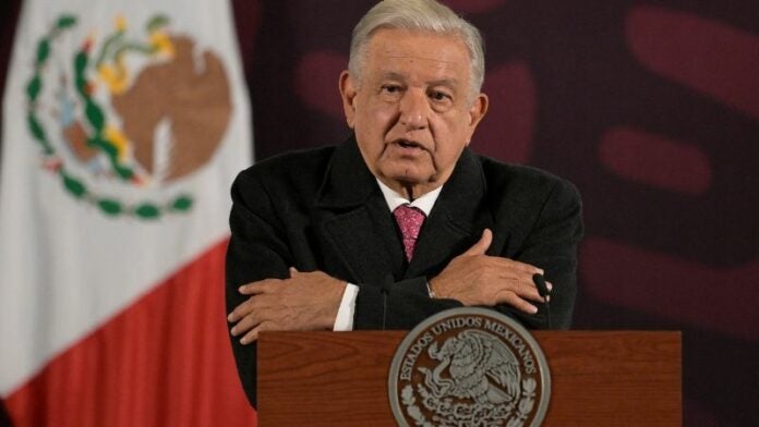 AMLO contento presidente México