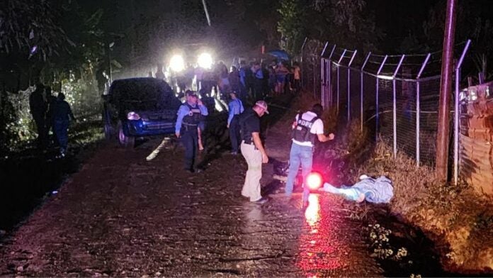 Frente a su hijo asesinan a mujer en Guaimaca, Francisco Morazán