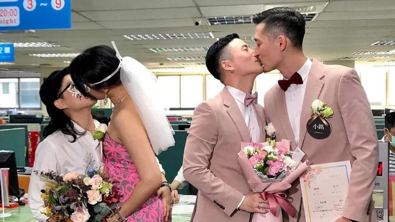 Taiwán reconoce los matrimonios entre taiwaneses y chinos del mismo sexo