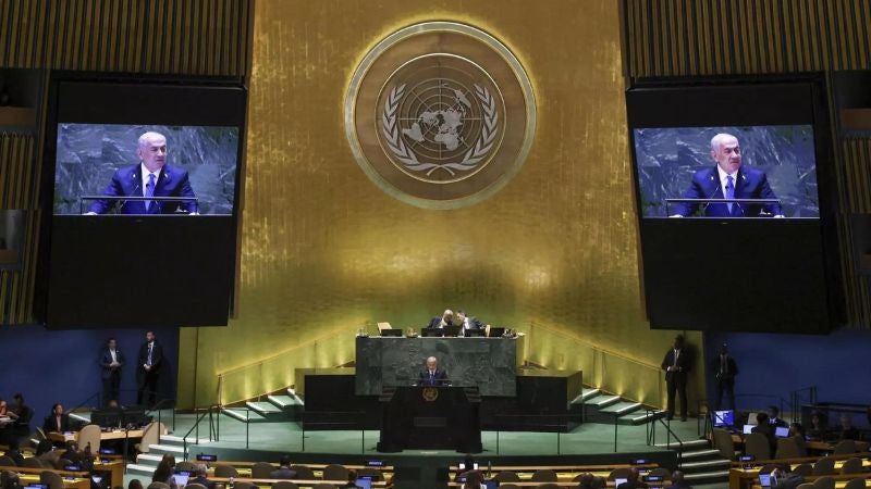 Benjamin Netanyahu se dirige a la ONU en la cuarta jornada de Asamblea