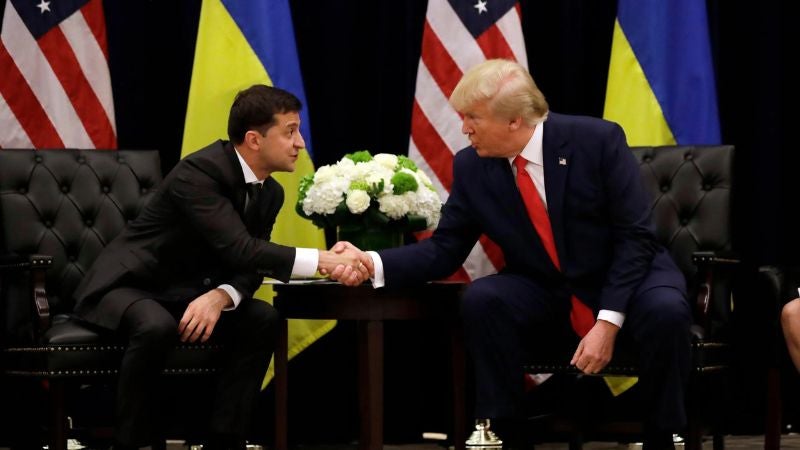 Donald Trump se reunirá con Volodimir Zelensky hoy en Nueva York