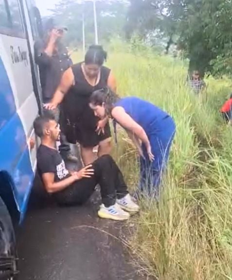 Varios heridos deja accidente en cuesta "La India", carretera a Olancho