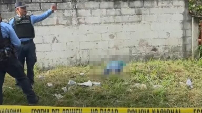 Hombre muerto en la colonia Independencia