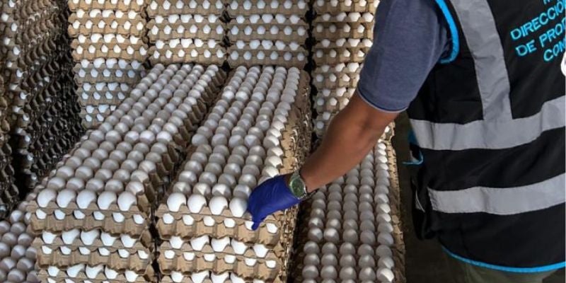 MP inicia operativo para garantizar que se respeten los precio de los huevos