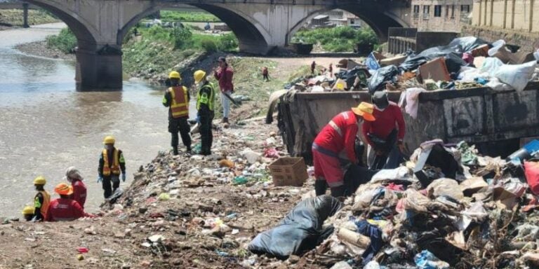 Recolectan más de 2 mil toneladas de basura en la capital