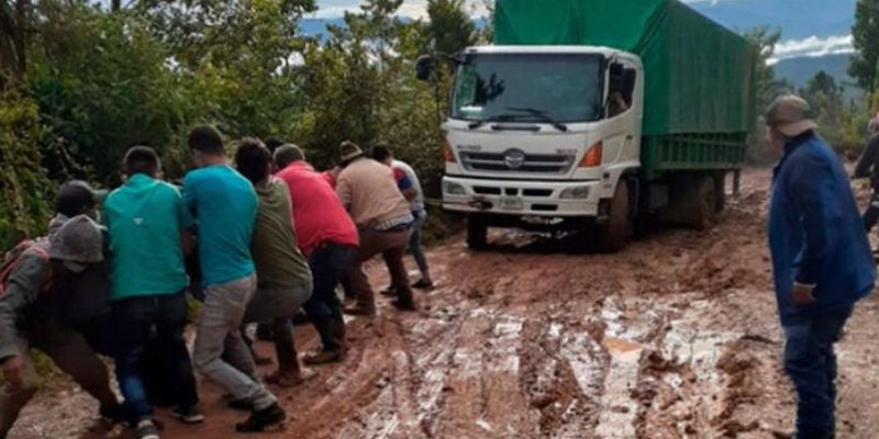 Más de 80 mil personas han quedado incomunicadas en Lempira por las lluvias