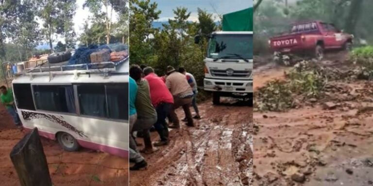 Más de 80 mil personas han quedado incomunicadas en Lempira por las lluvias