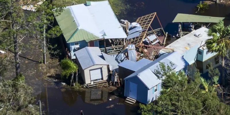 Más de la mitad de las muertes ocurrieron en Carolina del Norte, un estado víctima de inundaciones catastróficas.