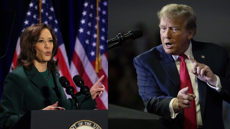 Kamala Harris y Donald Trump