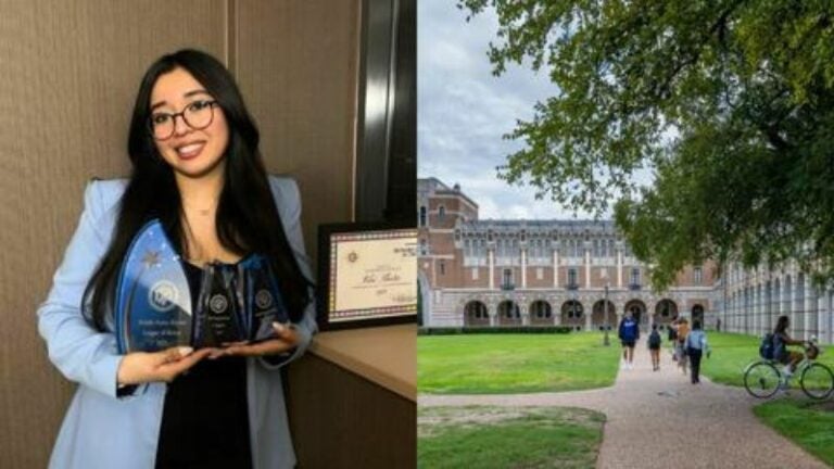 Rinden homenaje a hondureña que murió en universidad