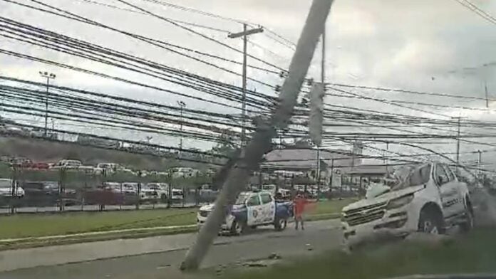 Un herido deja accidente que involucra vehículo de Copeco