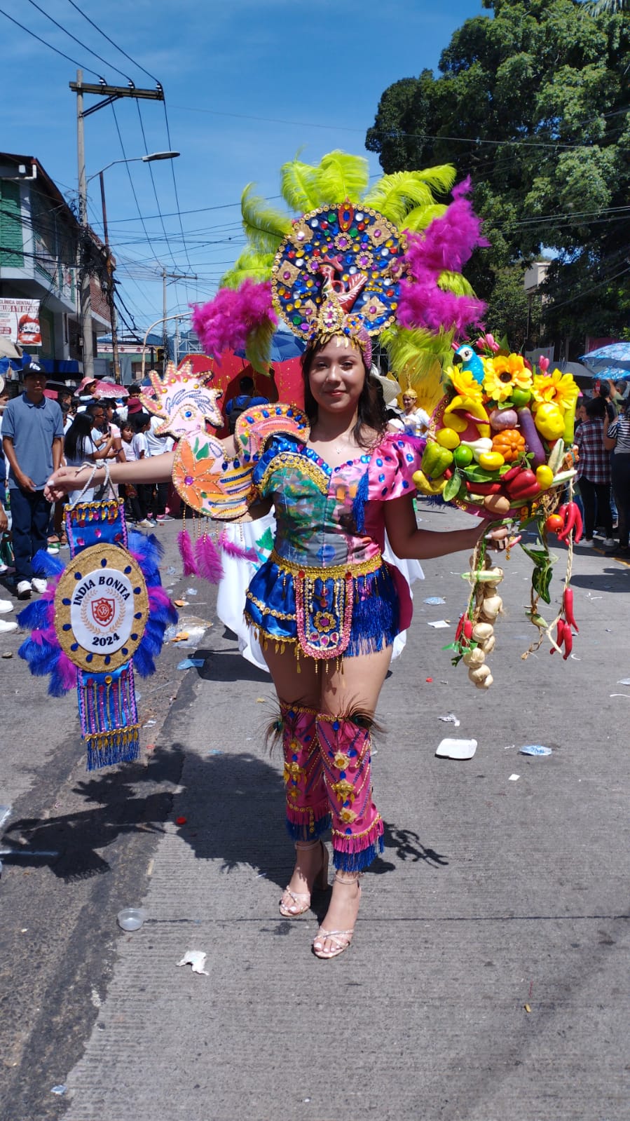 Con Fervor y patriotismo cautivaron los trajes típicos los institutos capitalinos