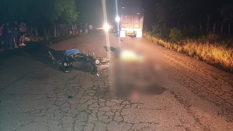 Motociclista furgón Choluteca