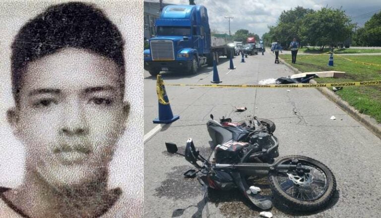 Joven muere tras perder el control de su moto en San Pedro Sula