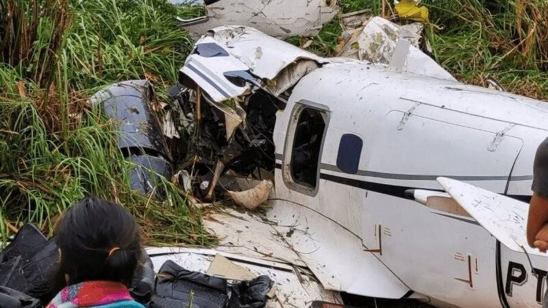 Accidente avioneta 