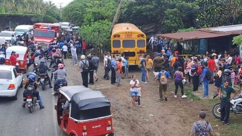 Accidente de autobús 