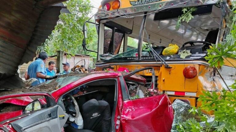 Accidente de autobús