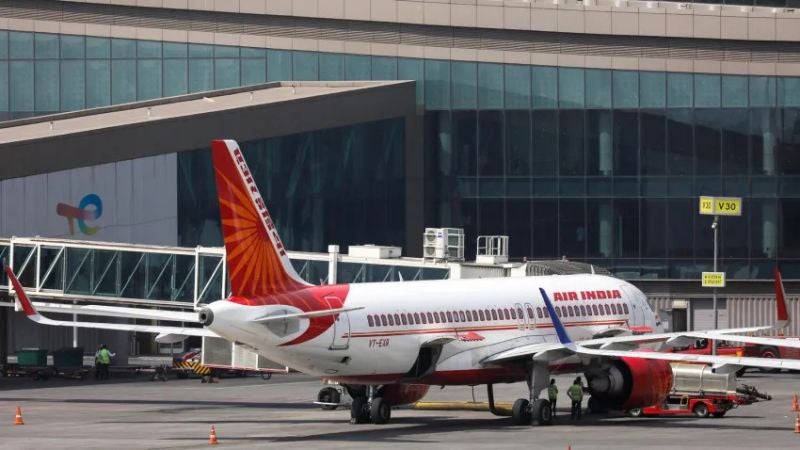 Imagen de archivo de un avión de la aerolínea Air India.