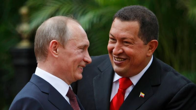 Chávez y Putin