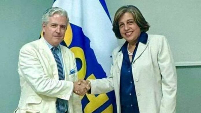 Presidenta del Cohep se reúne con embajador de la UE en Honduras