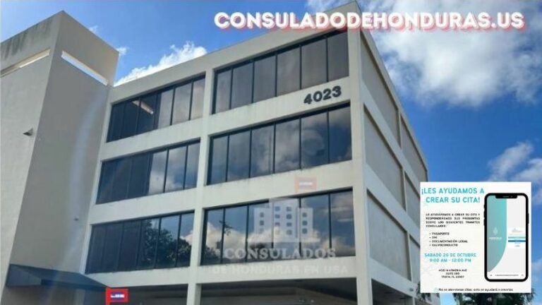 ¿Busca citas en consulados de USA?: hoy capacitan a hondureños en Tampa