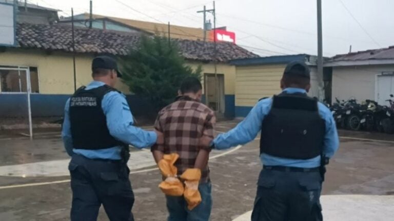 Detienen al supuesto asesino de una mujer en Masaguara, Intibucá