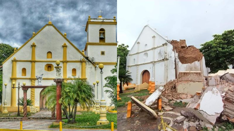 Maratón reconstruir iglesia Choluteca