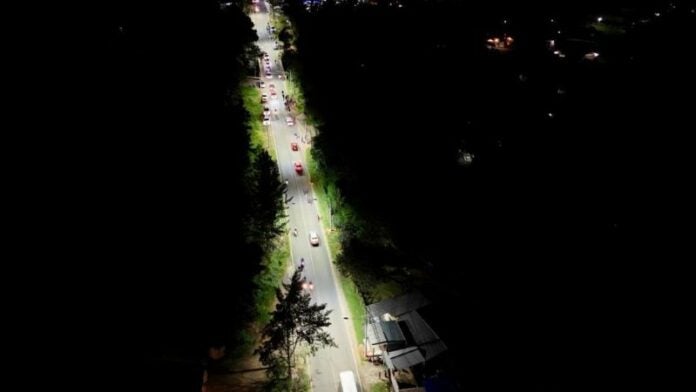 Proyecto electrificación Valle Ángeles