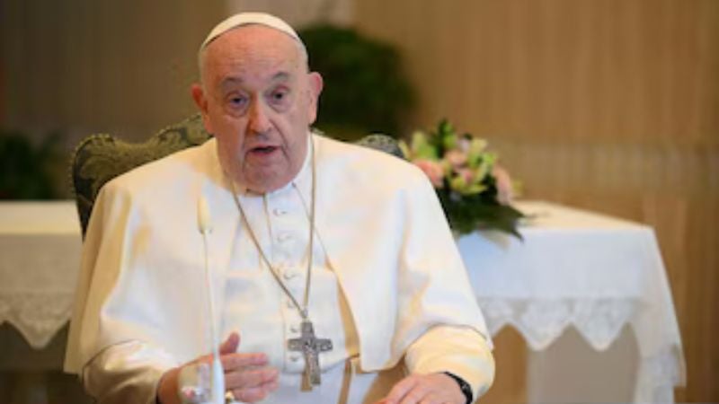 Papa Francisco pide oración por la paz y el fin de la guerra