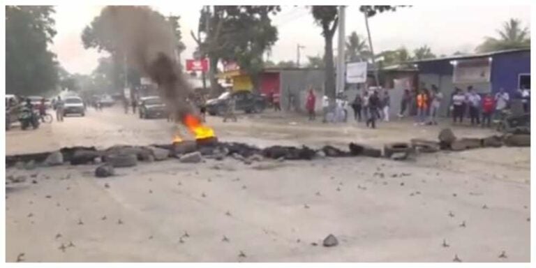 Vecinos de El Carmen y El Ocotillo protestan por abusos de militares