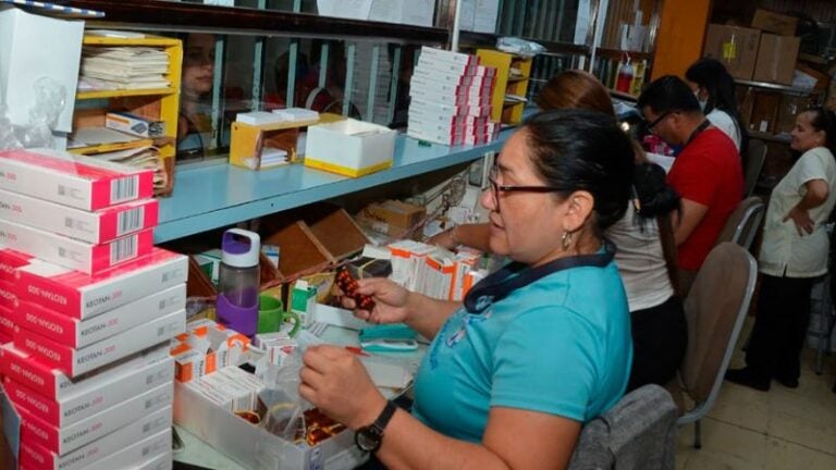 Hospital Escuela se abastece en un 87% de medicamentos