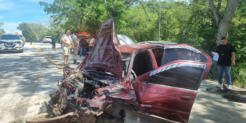 Triple colisión deja 5 heridos en Quimistán Santa Bárbara