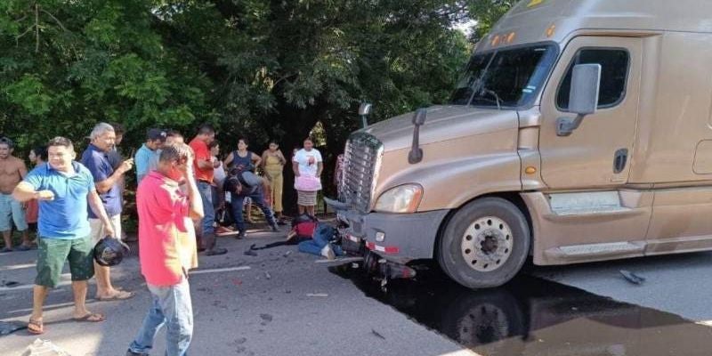 Tras impactar contra una rasta policía muere en El Triunfo Choluteca