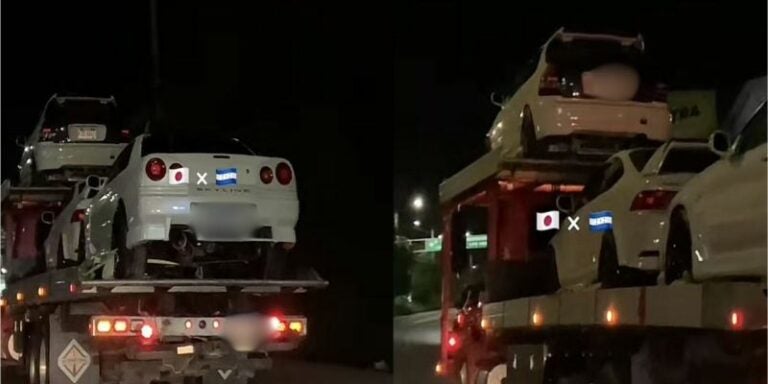 "Desde Japón a Honduras" Nissan Skyline y Acura NSX roban miradas en la capital