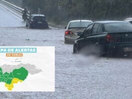 Elevan a alerta amarilla a tres departamentos y nueve quedan en alerta verde