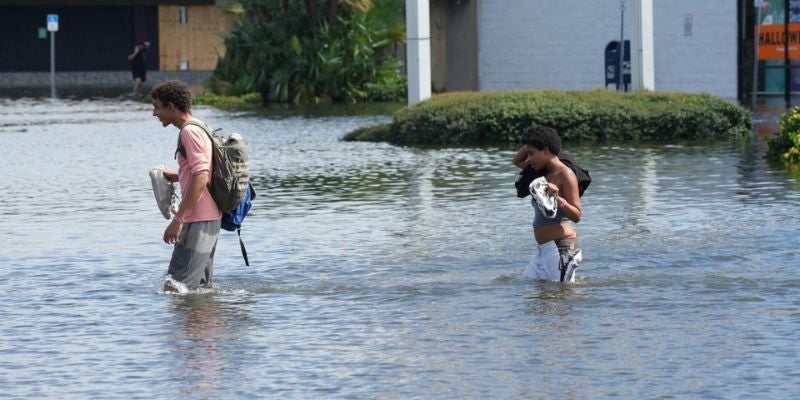 Sitio web para solicitar ayuda en Florida por daños del huracán Milton