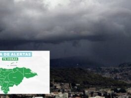 Decretan alerta verde por 72 horas en todo Honduras