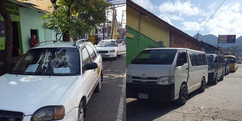 Transportistas denuncian desorden de regulación de unidades en Ocotepeque 