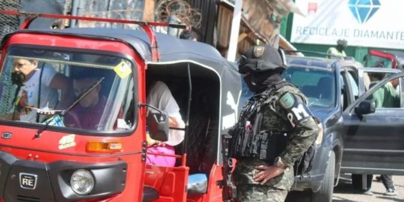 Policía Militar interviene la colonia Villa Cristina de la capital