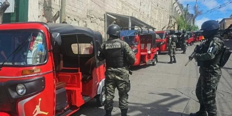 Policía Militar interviene la colonia Villa Cristina de la capital