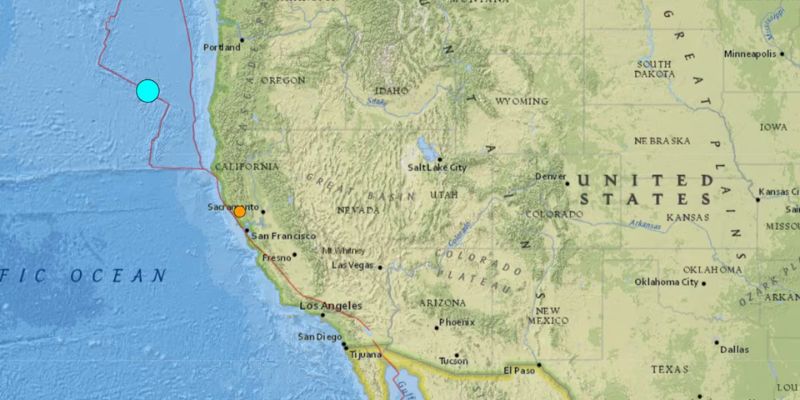 Terremoto golpea la costa oeste de USA cerca de comunidades migrantes