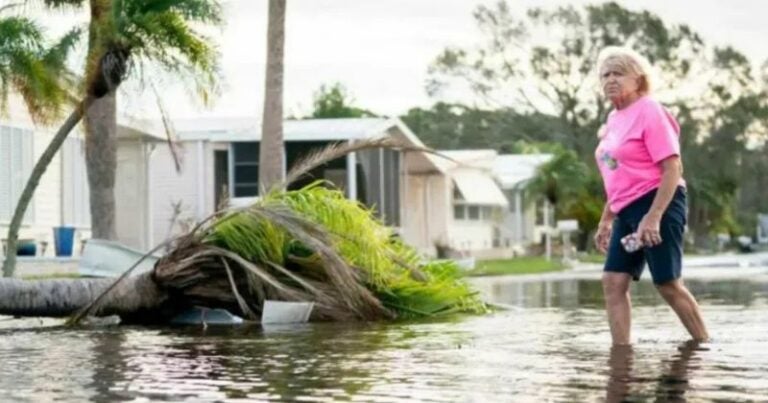 Asciende a 10 muertos por el paso del huracán Milton en Florida