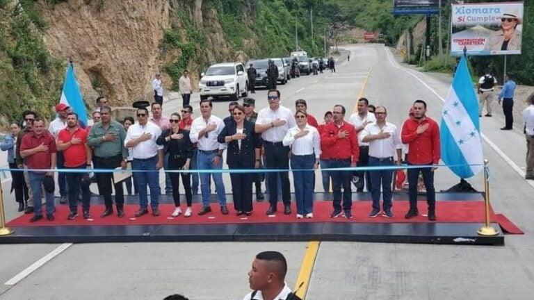 Inauguran primer tramo del corredor industrial CA-4