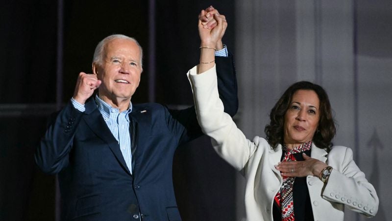 Joe Biden y Kamala Harris