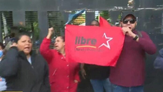 Colectivos de Libre se toman el Hospital Mario Mendoza en TGU