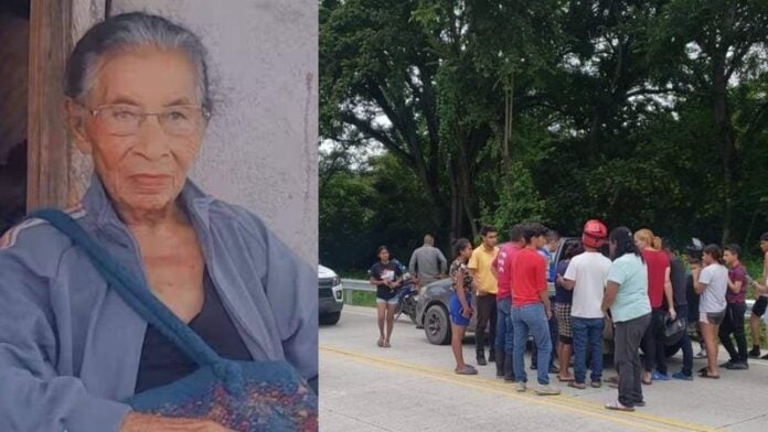 Abuelita muere golpeada bus El Paraíso